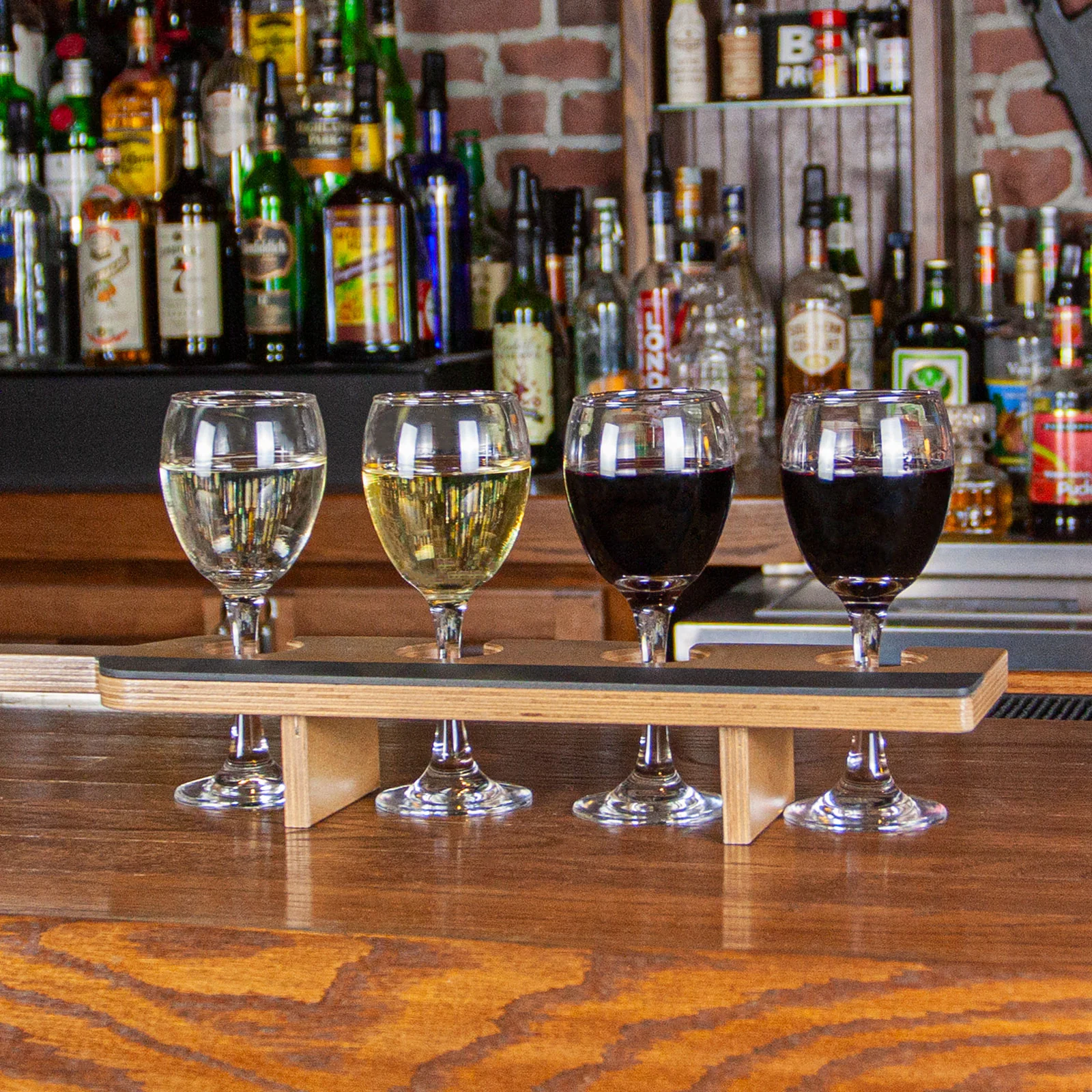 Standing Wine Flight - 8.5oz Wine Glasses - Image 4