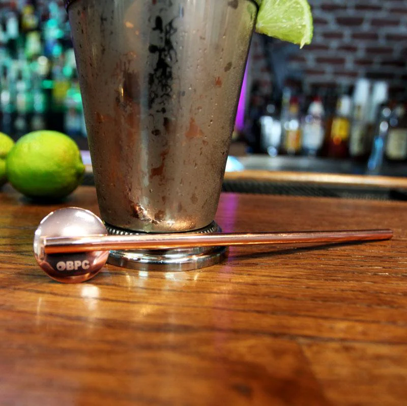 Olea™ Copper Plated Straw Spoon - Image 3