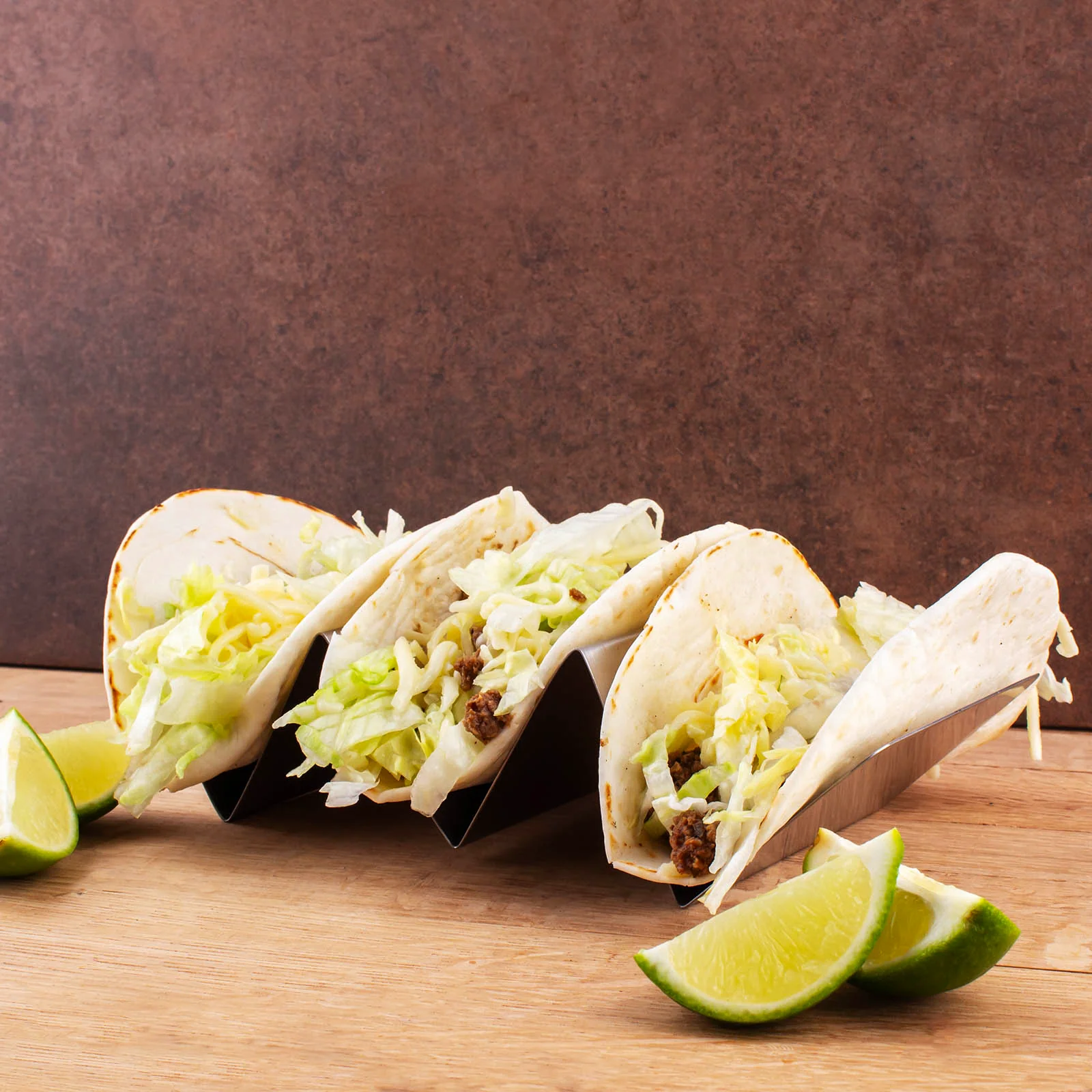 Taco Holder - Stainless Steel (Size Option) - Image 2