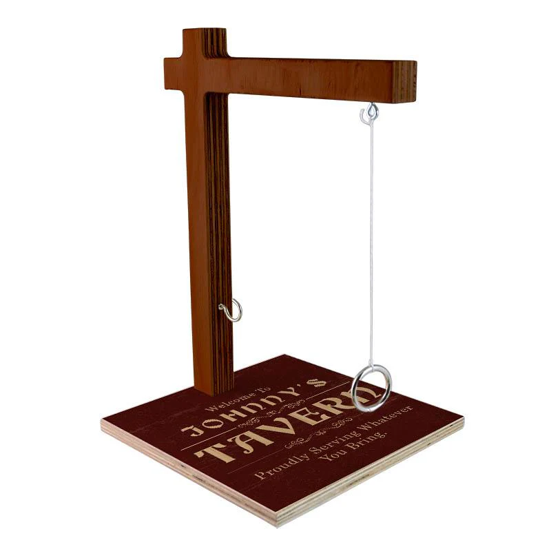 CUSTOMIZABLE Large Tabletop Ring Toss Game - Tavern - Image 3