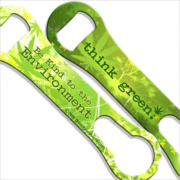 Think Green - V-Rod® Bottle Opener