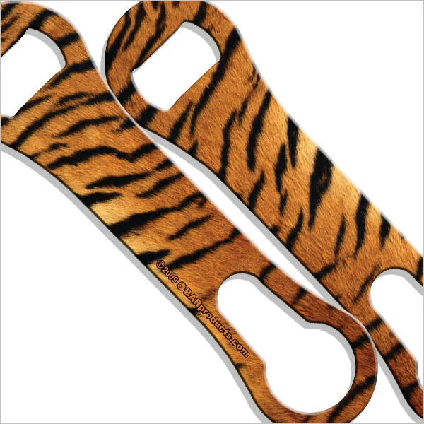 Tiger Pattern V-Rod® Bottle Opener - Image 2