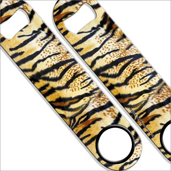Tiger Print Speed Bottle Opener