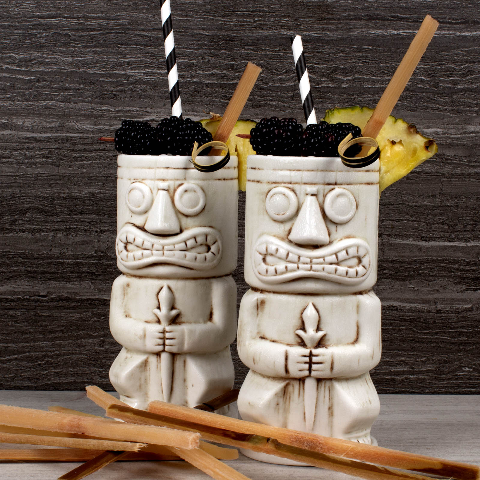 Stone God Tiki Drinkware Gift Set - Image 2