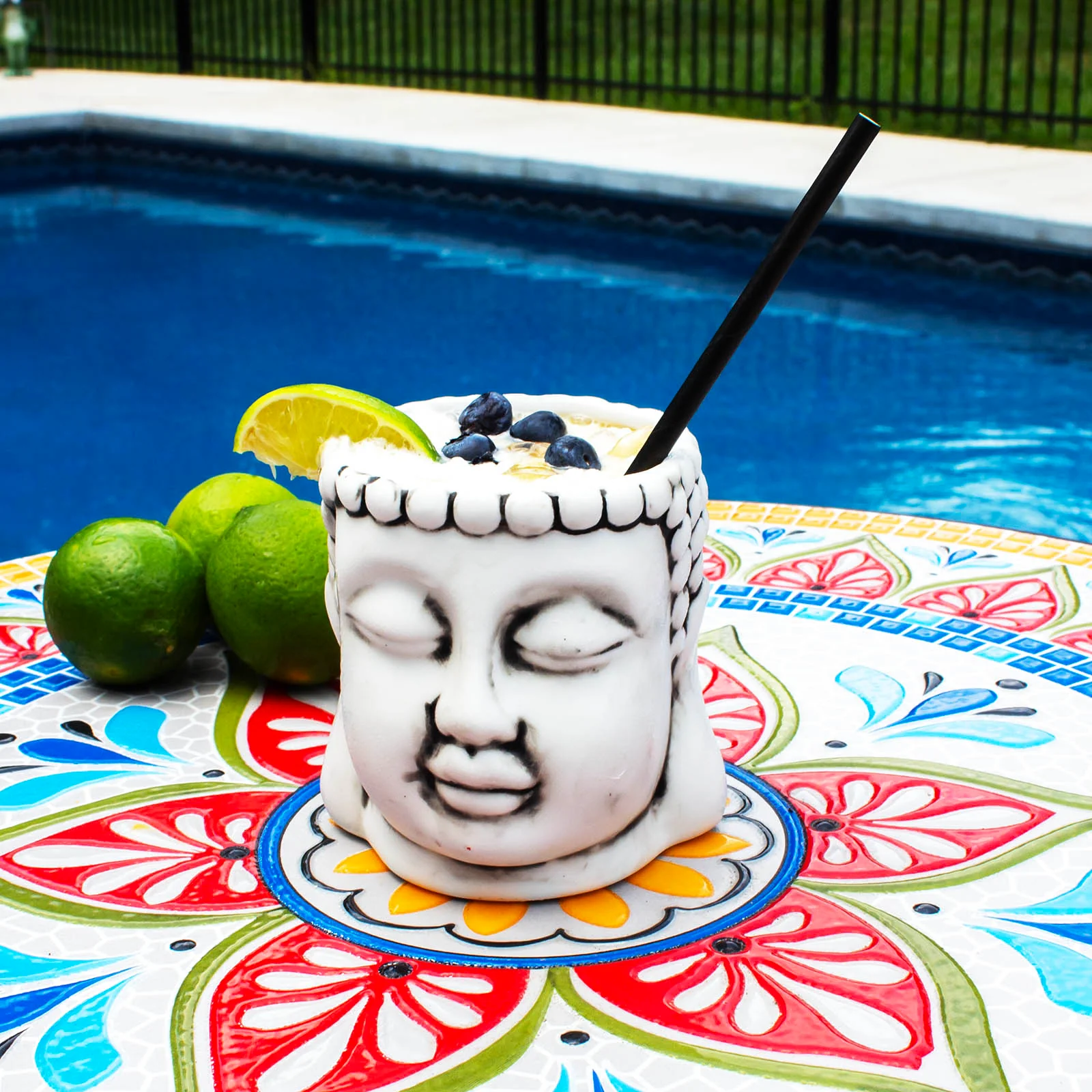Tiki Drinkware - Stone Buddha - BarConic® - Image 2