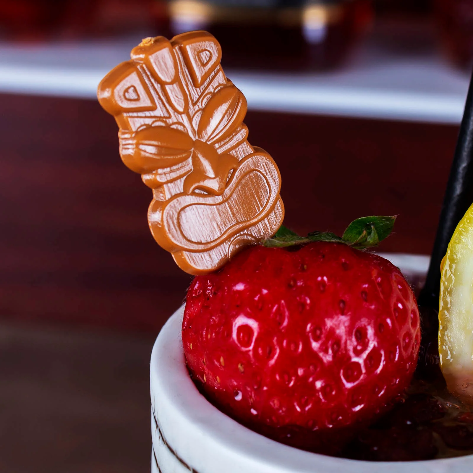Tiki Head - Cocktail Pick/Swizzle - Image 3