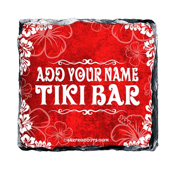 Tiki Themed CUSTOMIZABLE Rock Slate Coasters - Image 7
