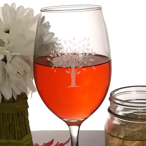 BarConic® Engraved Glass Drinkware - 20oz. Wine Glass, 16oz. Mason Jar Mug - Image 3