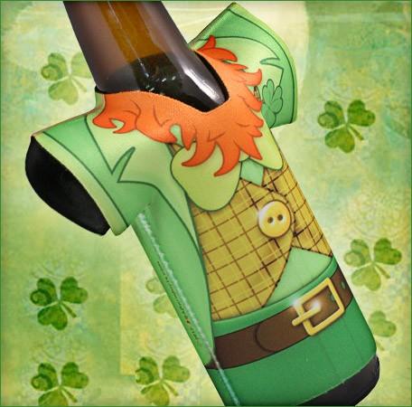T-Shirt Bottle Cooler Lephrechaun