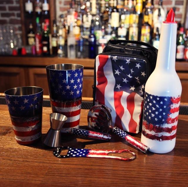 USA Flag Bartender Set - Image 5