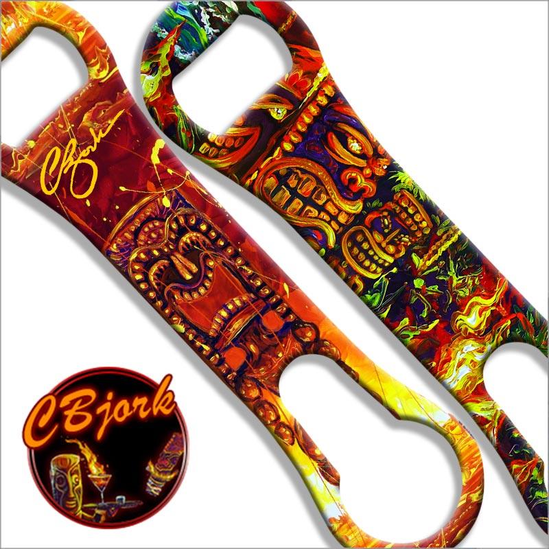 V-Rod® Bottle Opener - Tiki Hot Heads