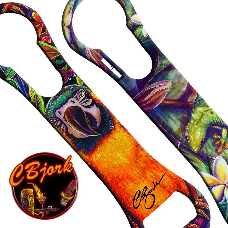 V-Rod® Bottle Opener - Tiki Parrot