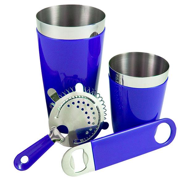 Vinylworks™ Bar Set - Blue - 4 or 5 Piece - Image 2
