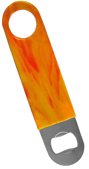Vinylworks™ Fluorescent Yellow/Red Swirl Speed Opener