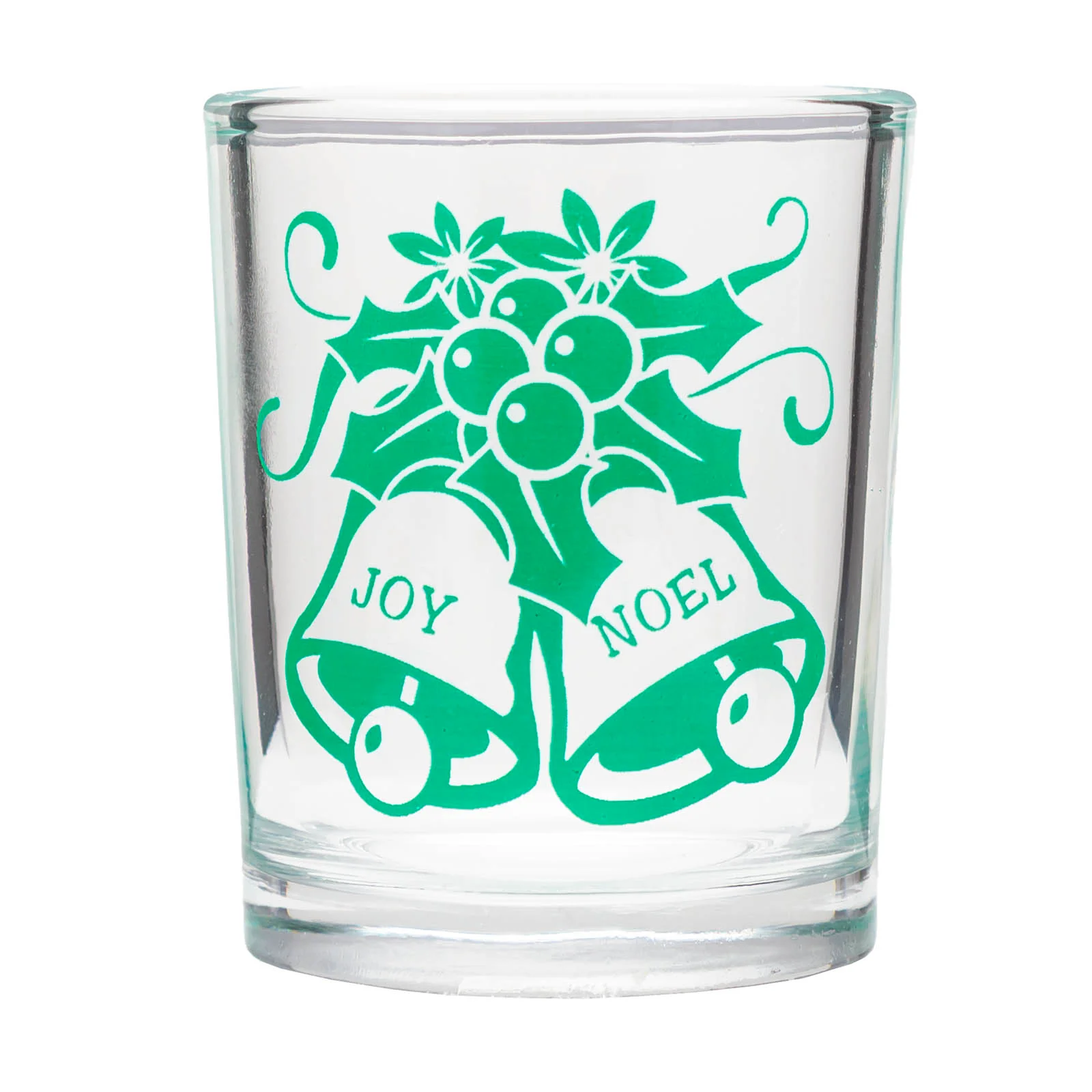 VOTIVE/SHOT GLASS - CHRISTMAS BELLS - 2.5 OZ. - Image 6