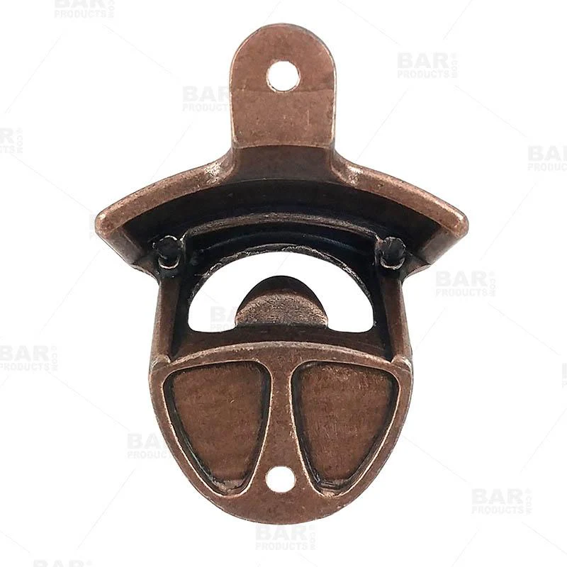 Wall Mounted Bottle Opener - Antique Copper - Image 3