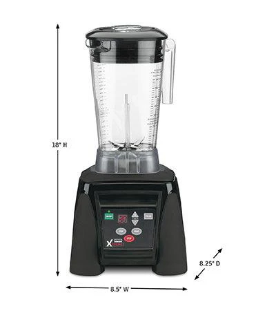 Waring Commercial MX1100XTX Hi-Power Electronic Keypad Blender with Timer and The Raptor Copolyester Container, 64-Ounce - Image 3