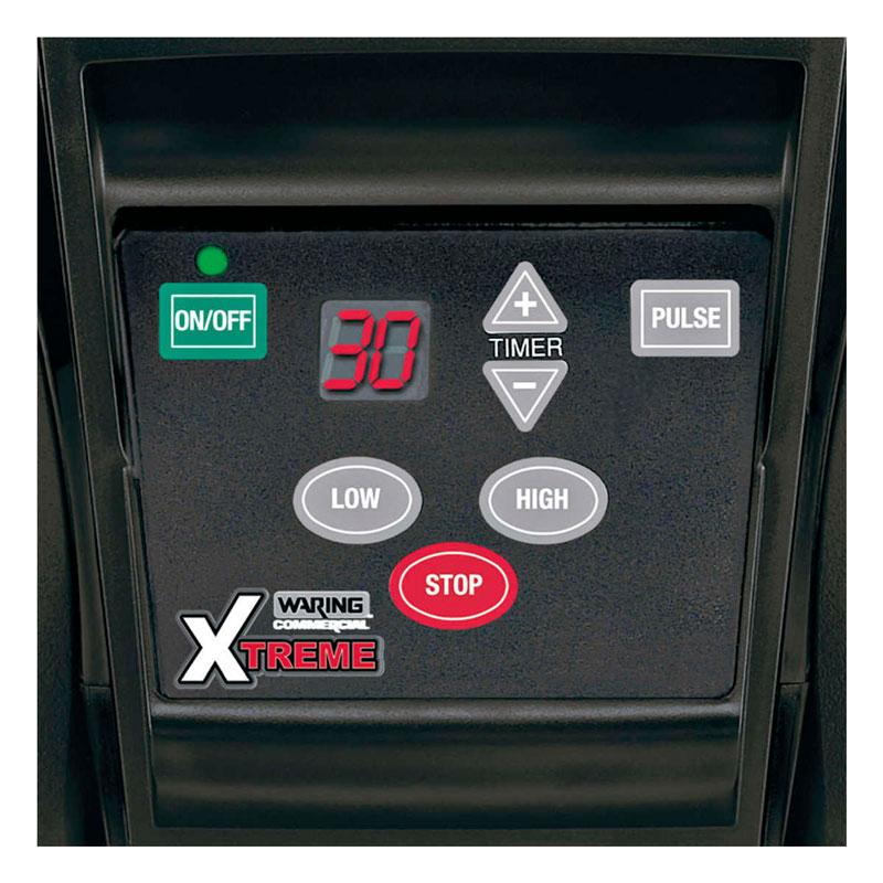 Waring Commercial MX1100XTX Hi-Power Electronic Keypad Blender with Timer and The Raptor Copolyester Container, 64-Ounce - Image 4