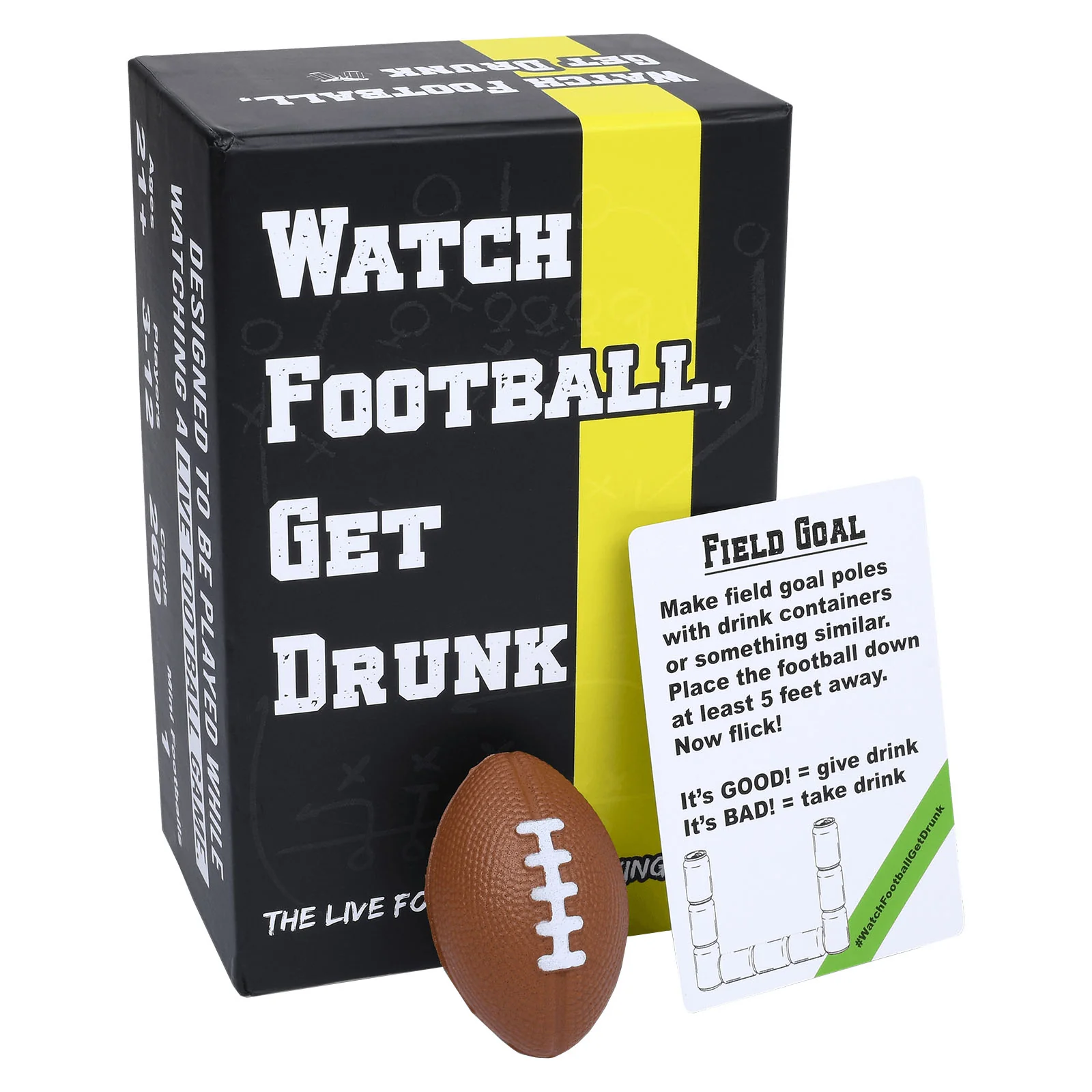 Watch Football, Get Drunk Card Game - Image 2
