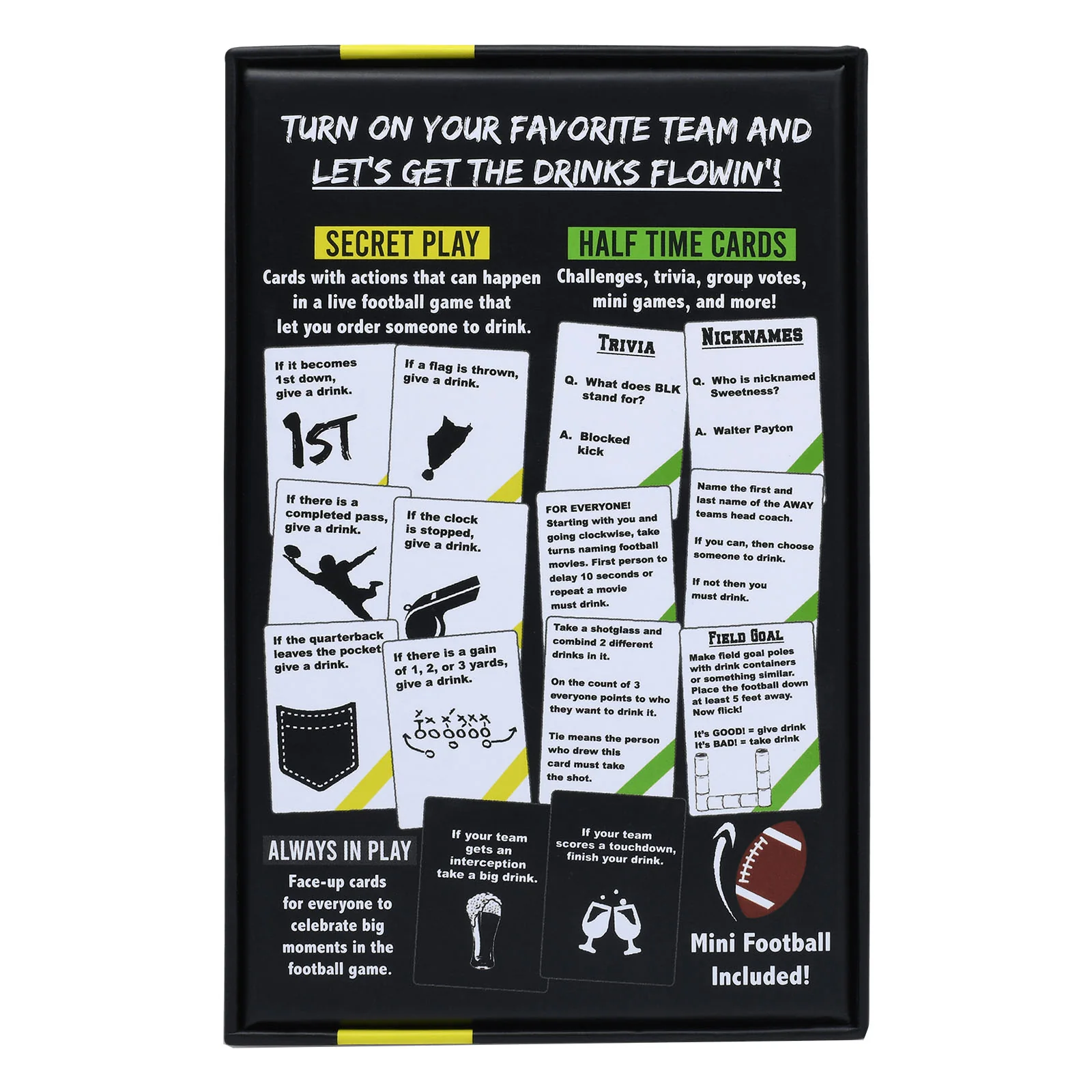 Watch Football, Get Drunk Card Game - Image 4