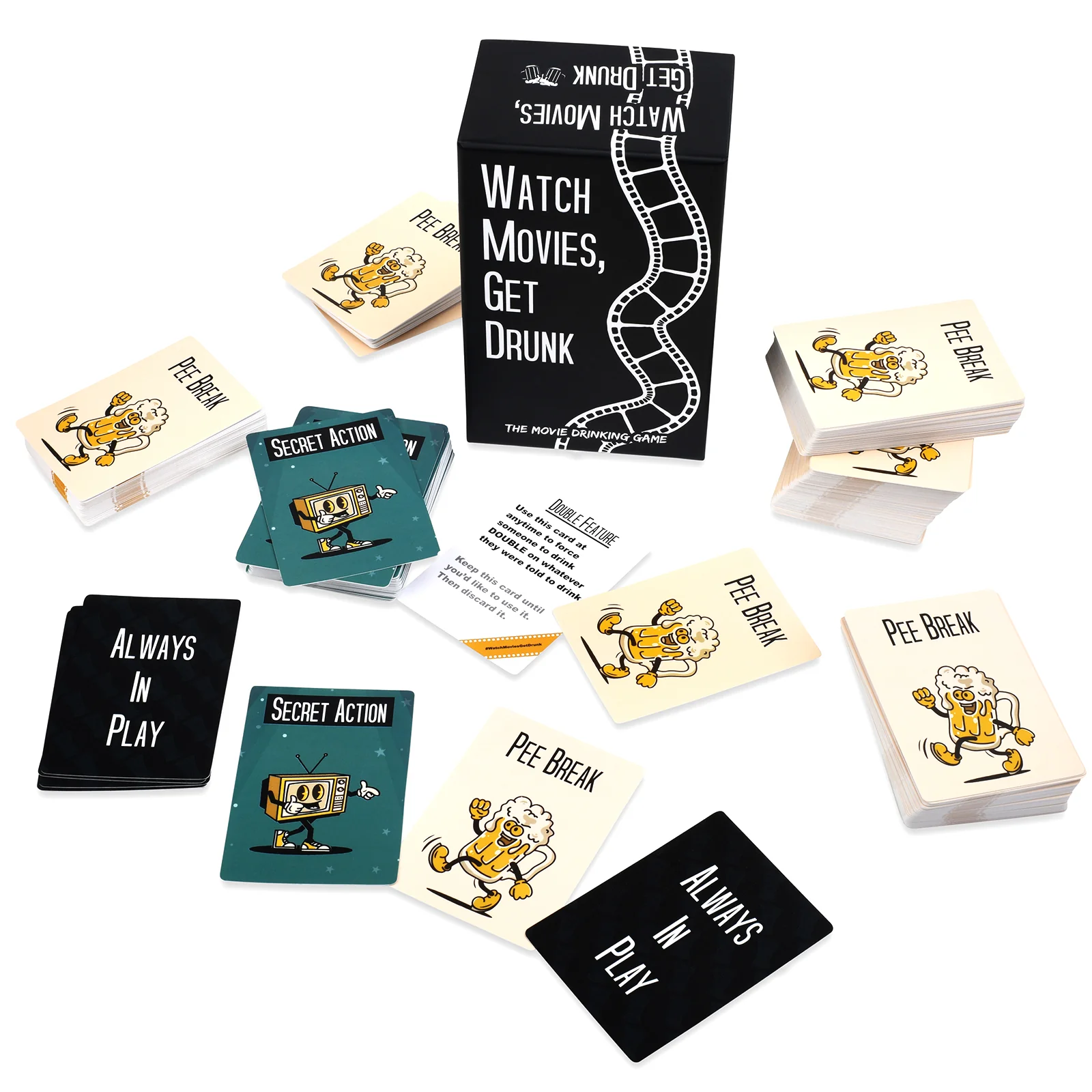 Watch Movies, Get Drunk Card Game - Image 4