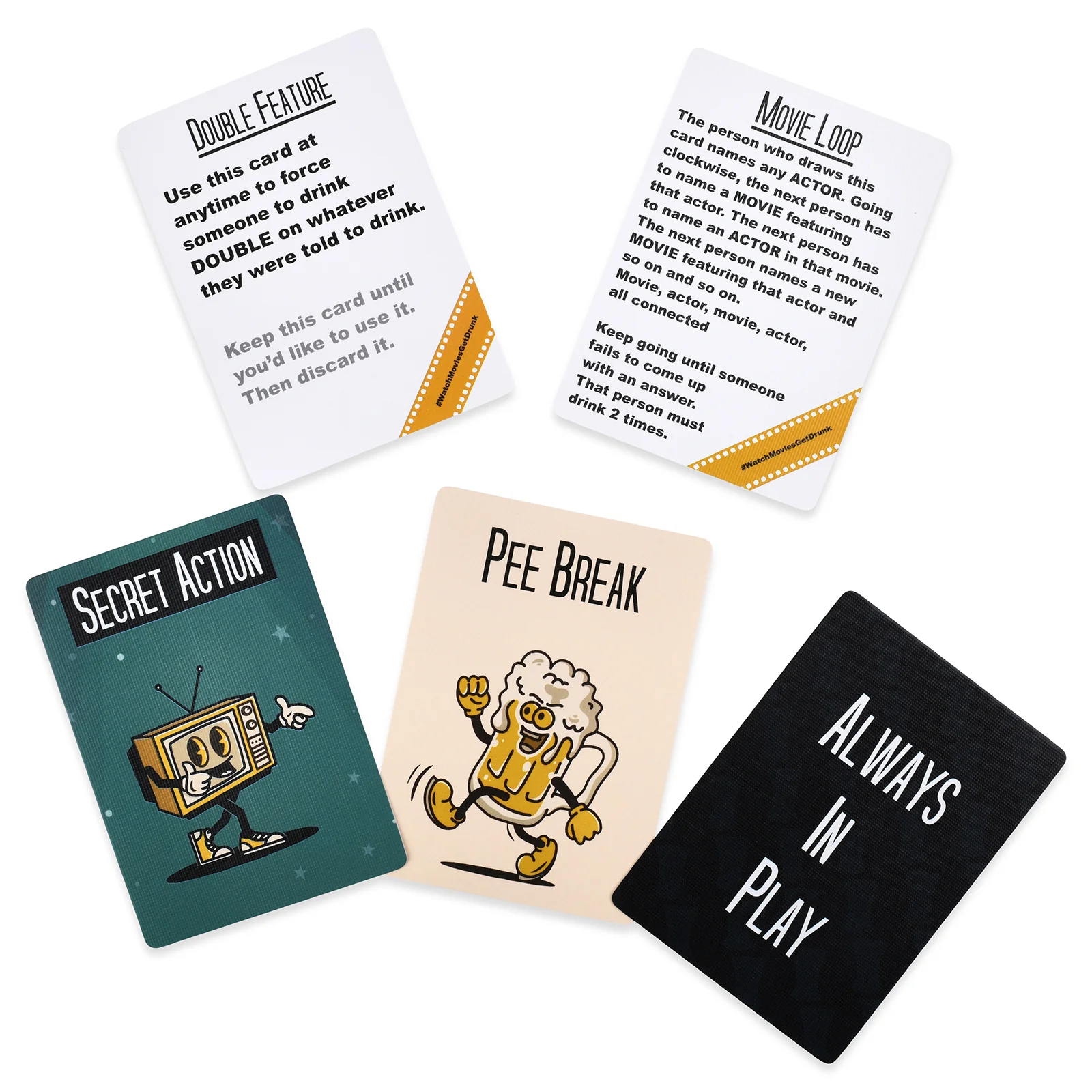 Watch Movies, Get Drunk Card Game - Image 5