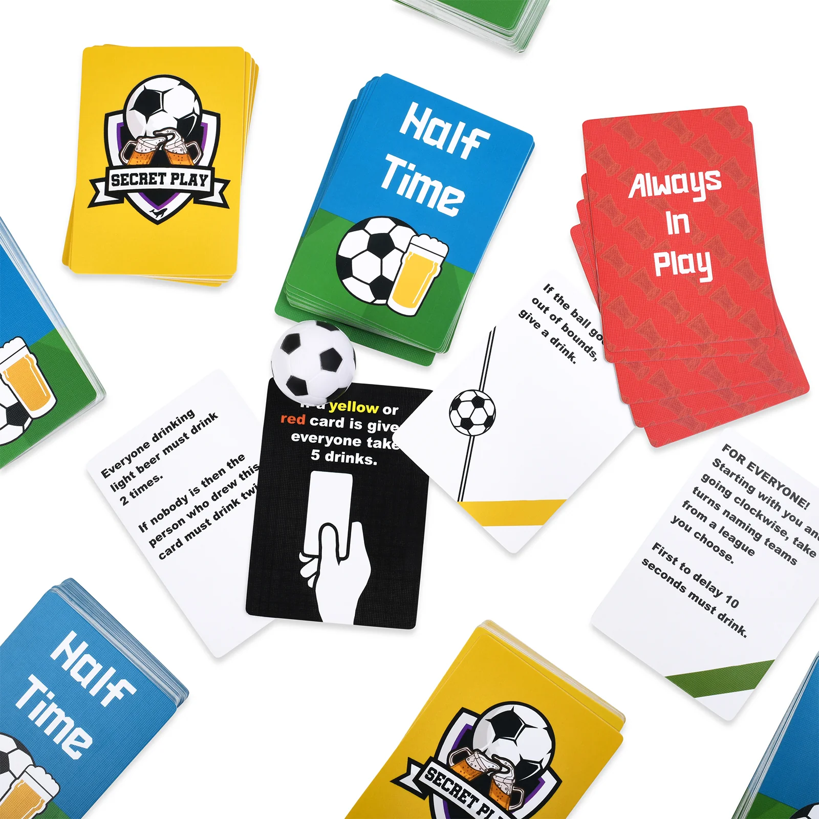 Watch Soccer, Get Drunk Card Game - Image 5