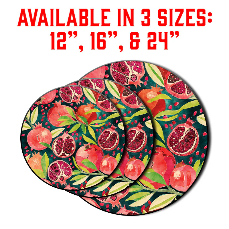Watercolor Fruit Designs Lazy Susan - 3 Different Sizes - For Kitchen Table Top - Handcrafted in USA - Image 14