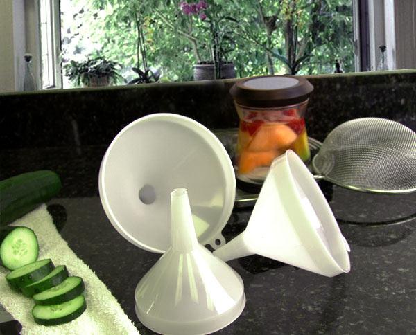 White Funnels - Plastic - Image 2