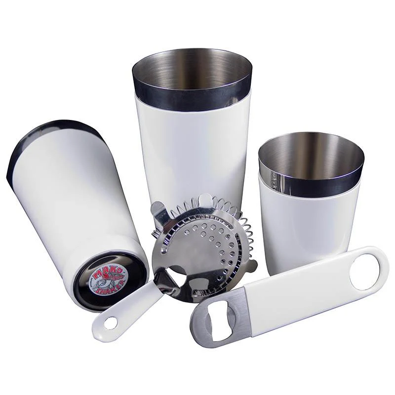 White Vinylworks™ Bar Set - 4 or 5 Piece - Image 2