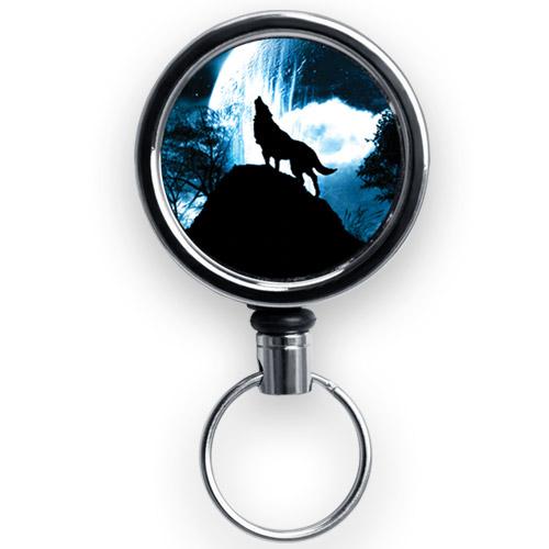 Wolf Mini Bottle Opener with Retractable Reel - Image 2