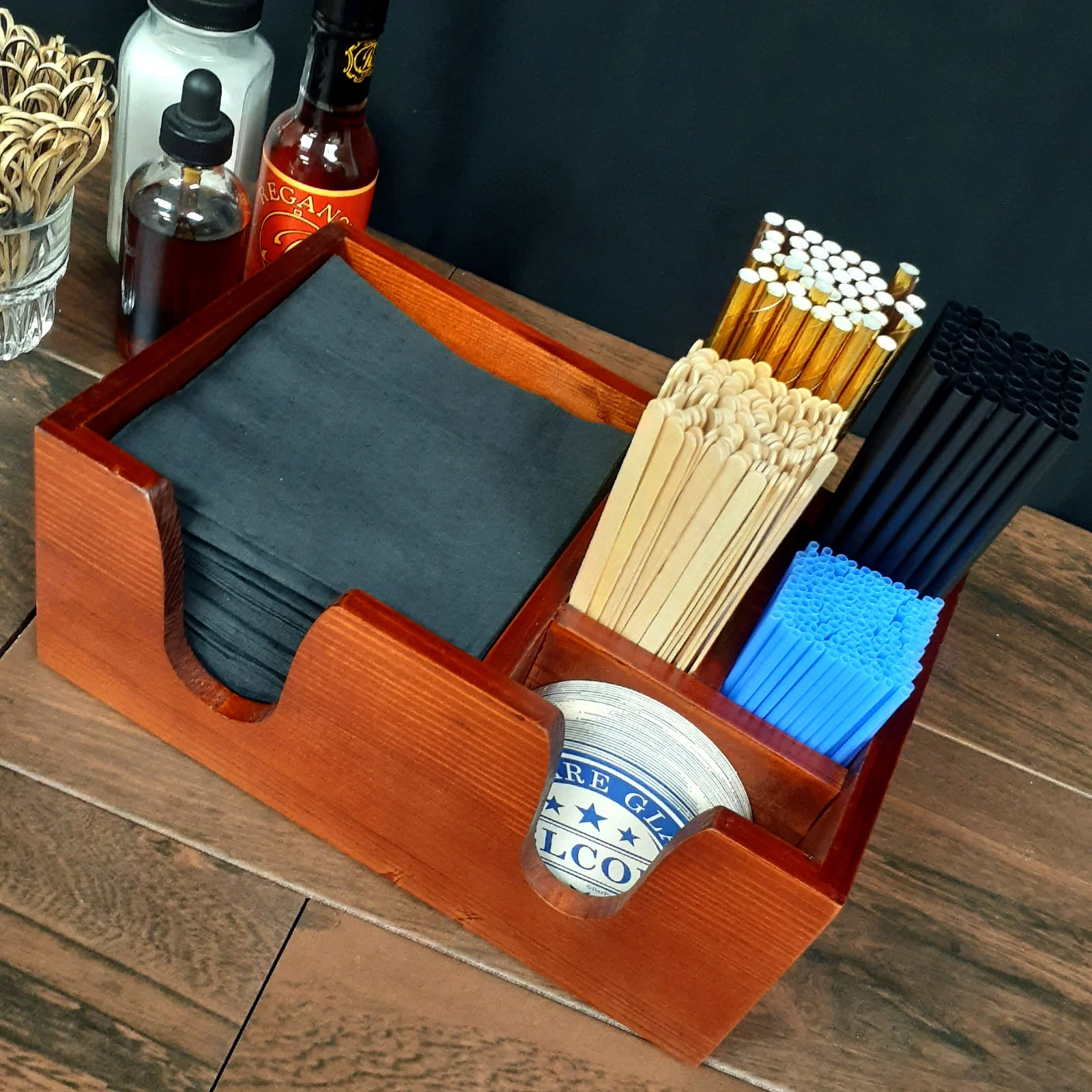 Wood Bar Caddy - Color Options - Image 2