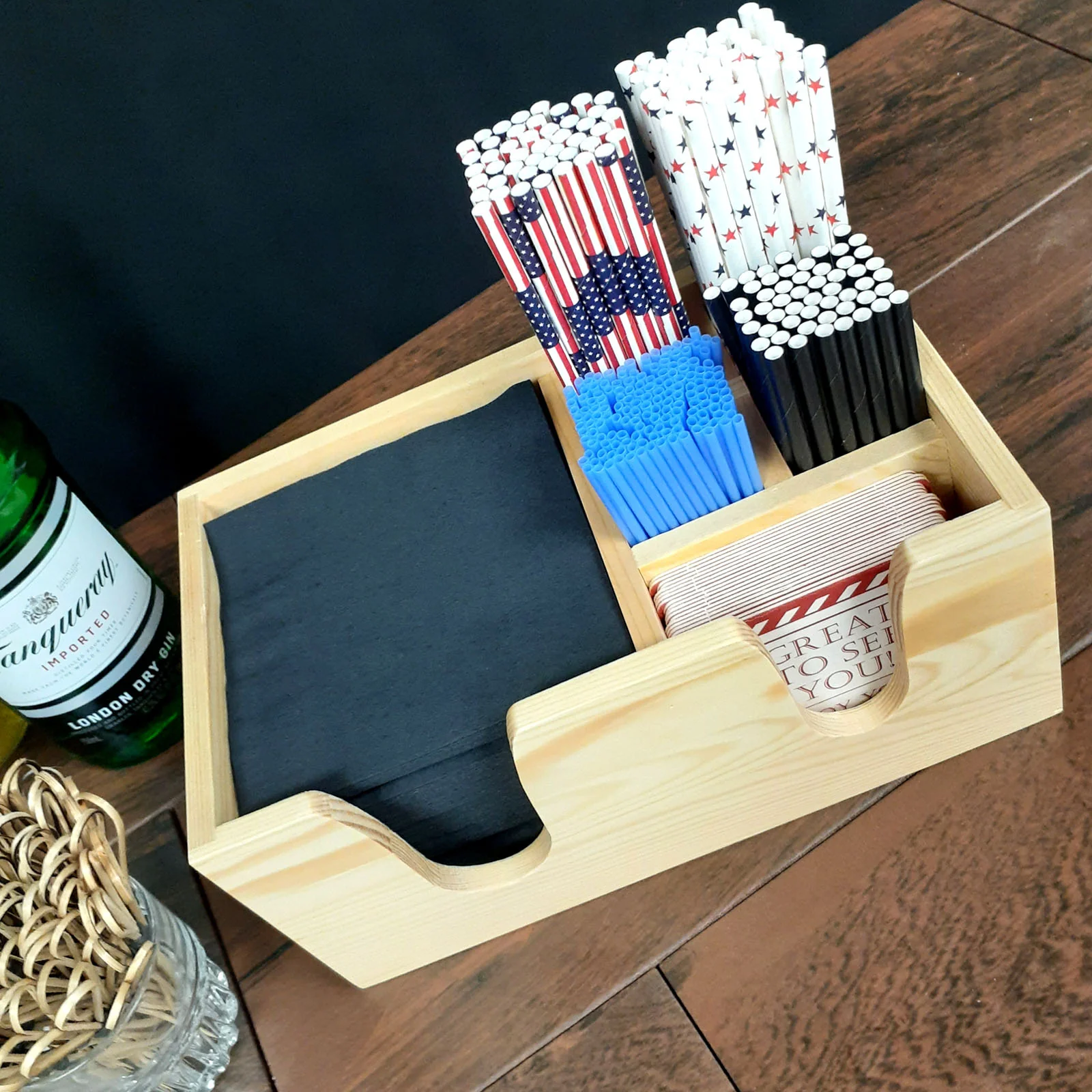 Wood Bar Caddy - Color Options - Image 3