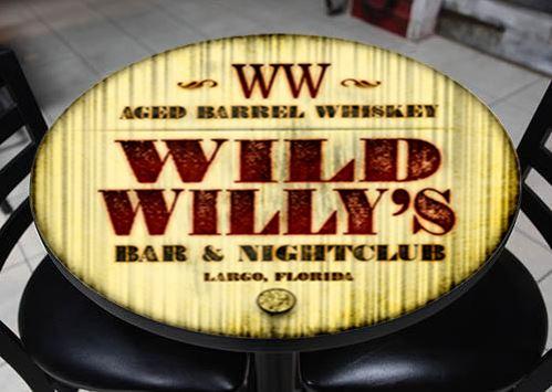 Wood Barrel Theme Custom Table Top – Design 1002