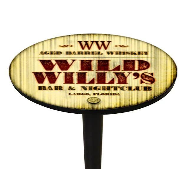 Wood Barrel Theme Custom Table Top – Design 1002 - Image 3