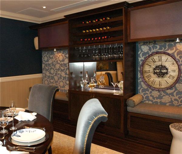 Wood Barrel Top Clock - Large Vineyard Roman Numeral - Image 3