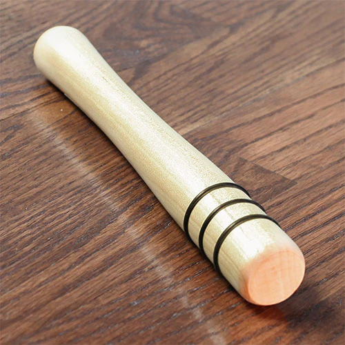 Wood Muddler with Grip Bands - Image 3