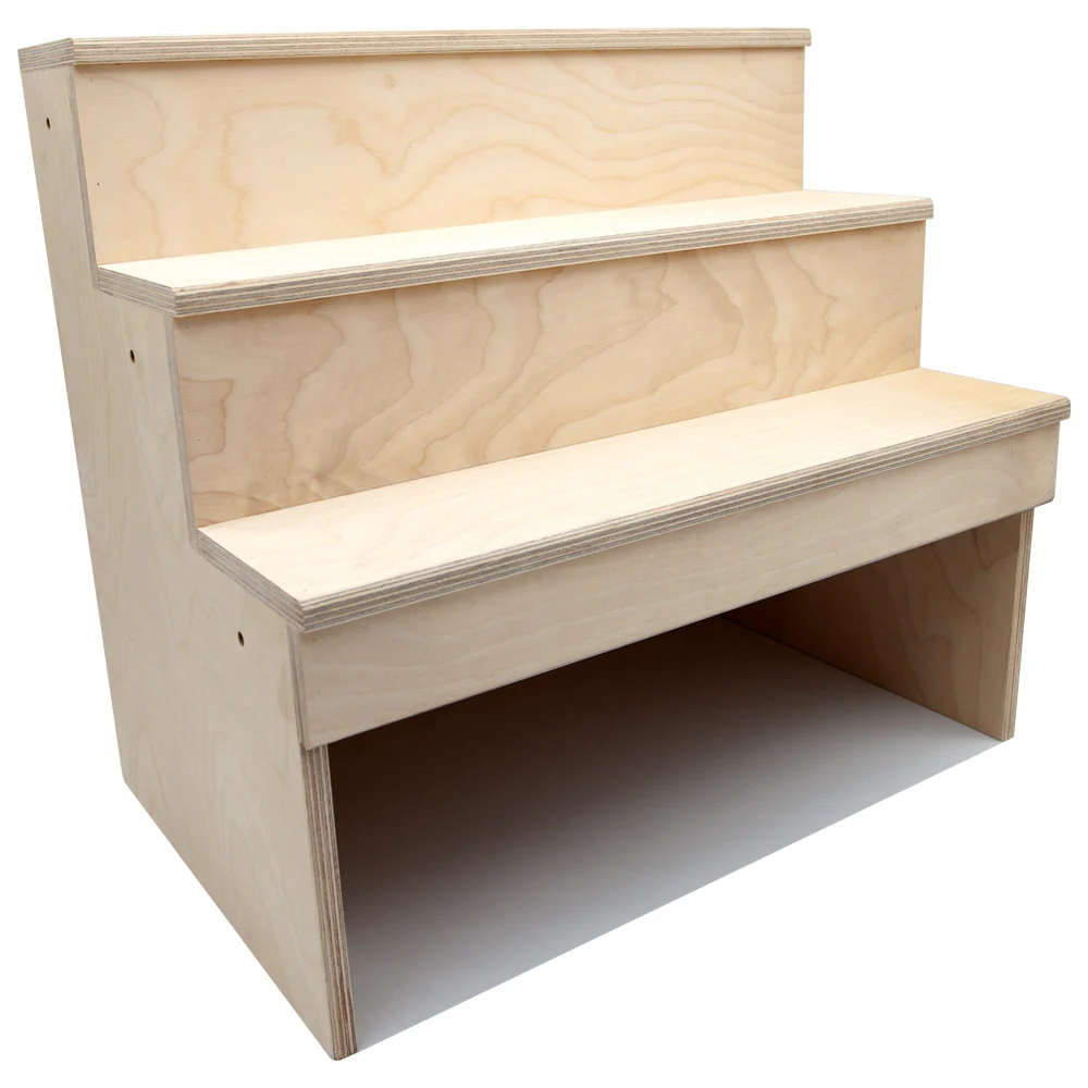 Wood Under Storage Liquor Shelves - 3 Tier - Natural (Multiple Sizes Available!) - Image 3