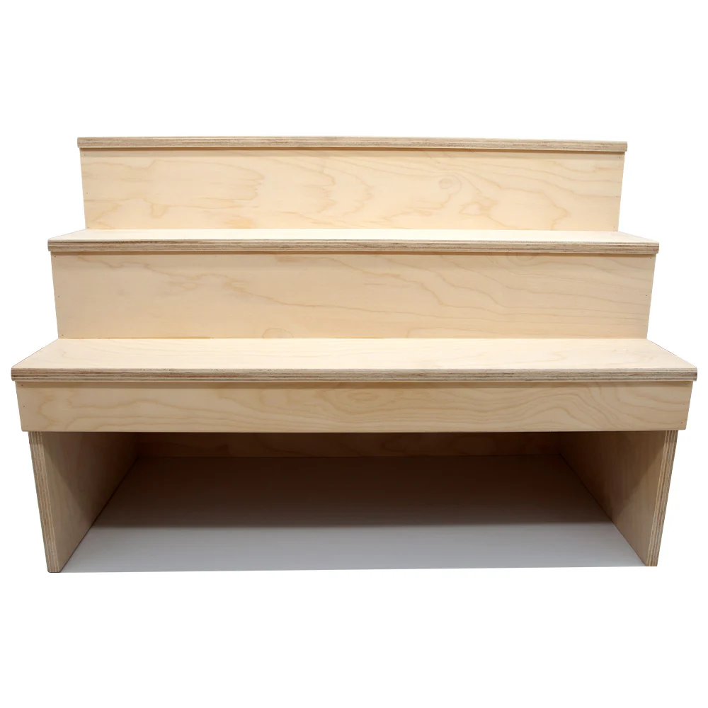 Wood Under Storage Liquor Shelves - 3 Tier - Natural (Multiple Sizes Available!) - Image 7