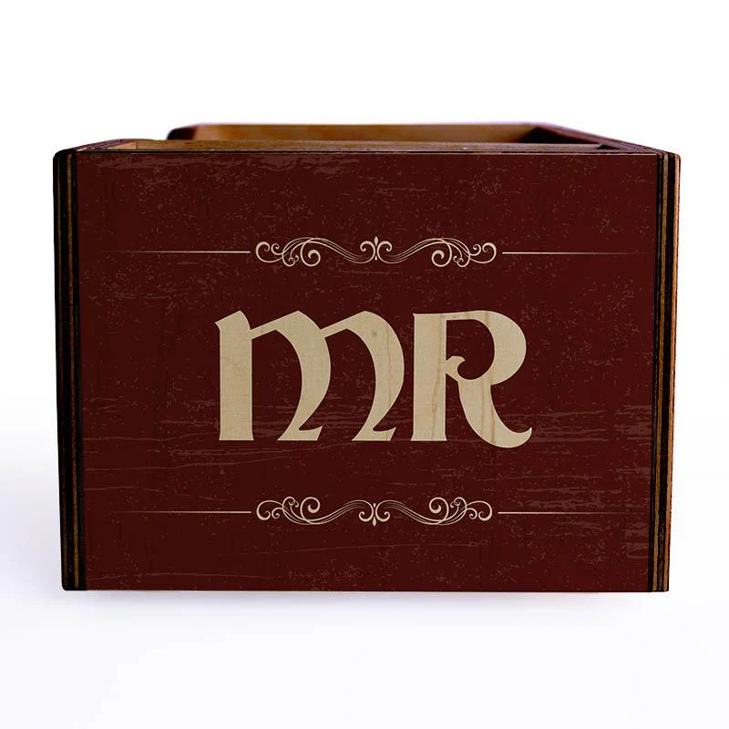 Wooden Bar Caddy - Tavern - Customizable - Image 3