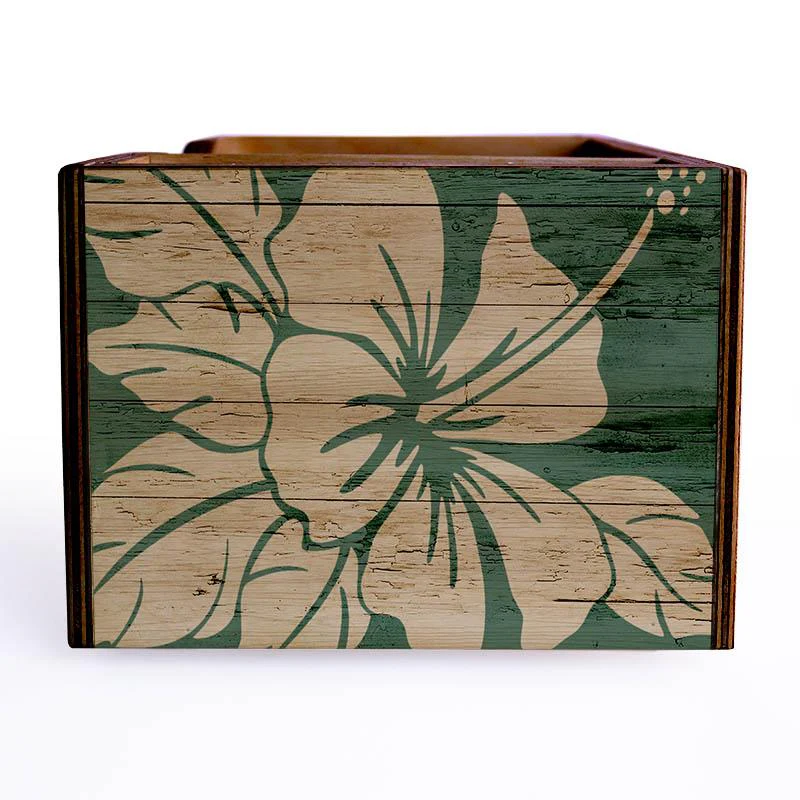 Wooden Bar Caddy - Tiki Bar - Customizable - Image 5
