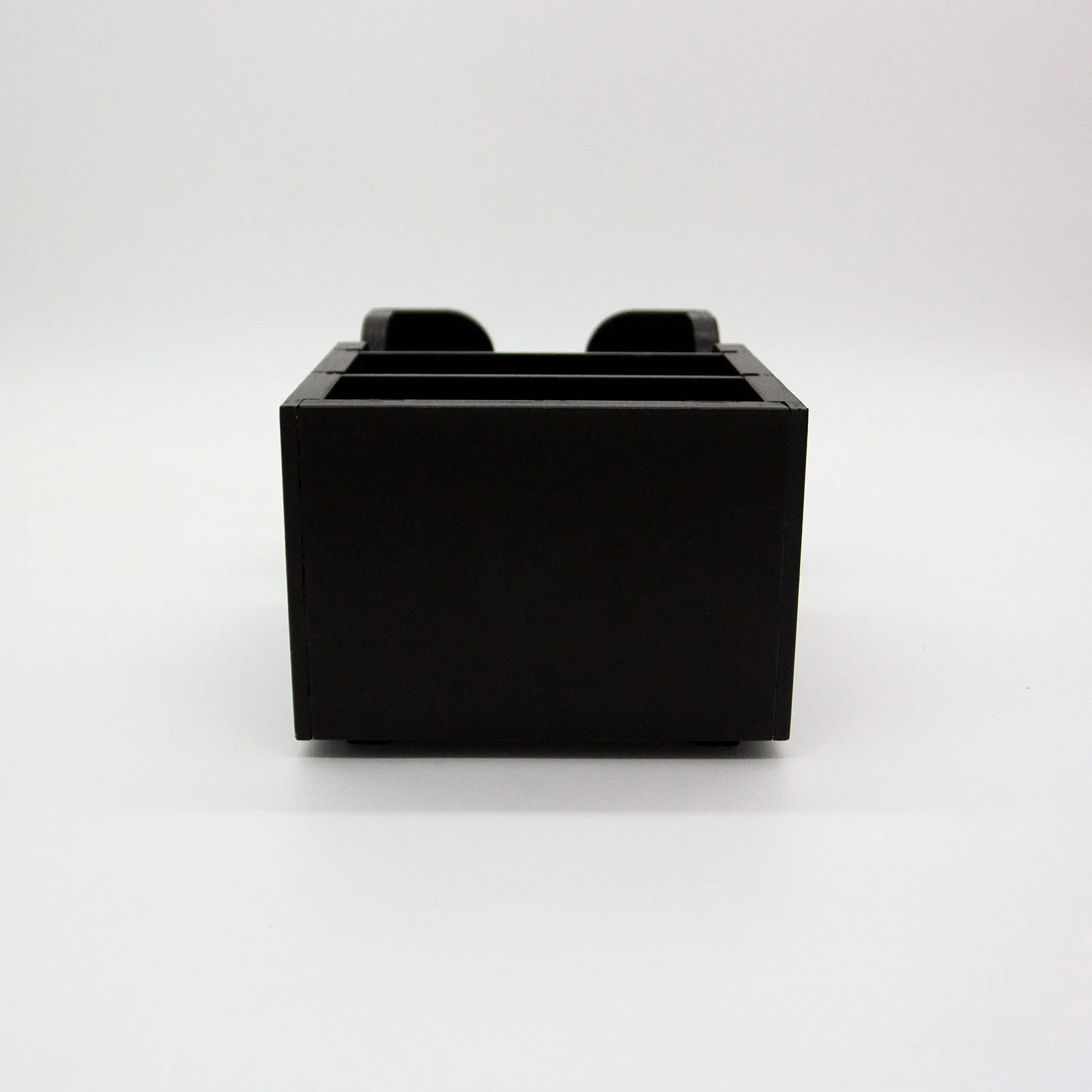 Wooden Bar Top Napkin Caddy - Black Stain Finish - Image 5