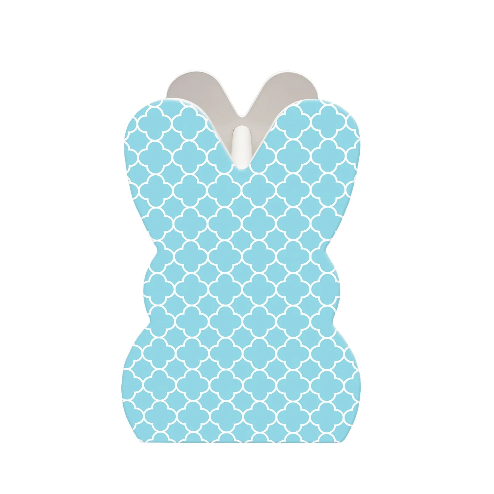 Wooden Bunny Basket - Tile Pattern - Color Options Available - Image 3