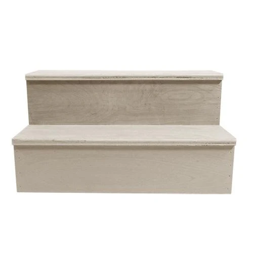 Wooden Liquor Shelves - 2 Tier - Natural - Image 5