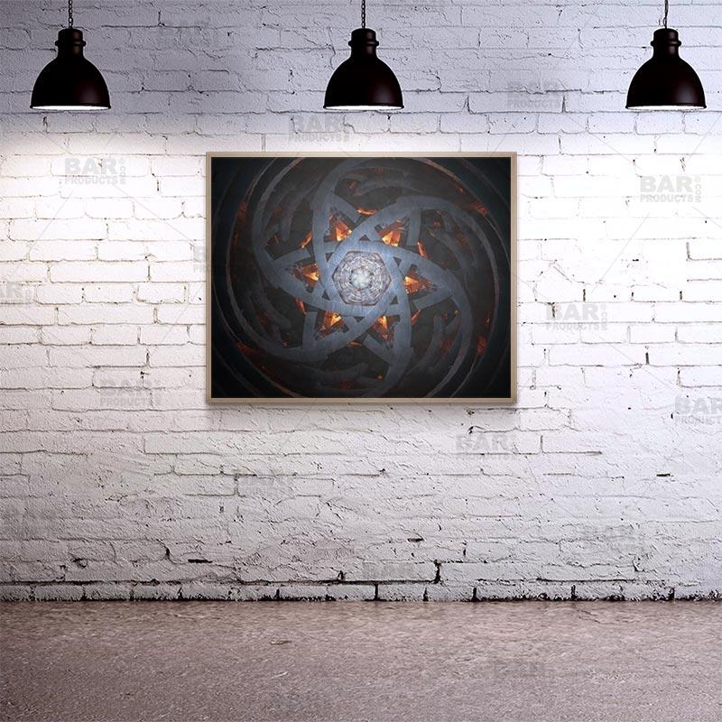 Wooden Table Top - Two Types Available - Hexagram 24" x 30" - Image 3