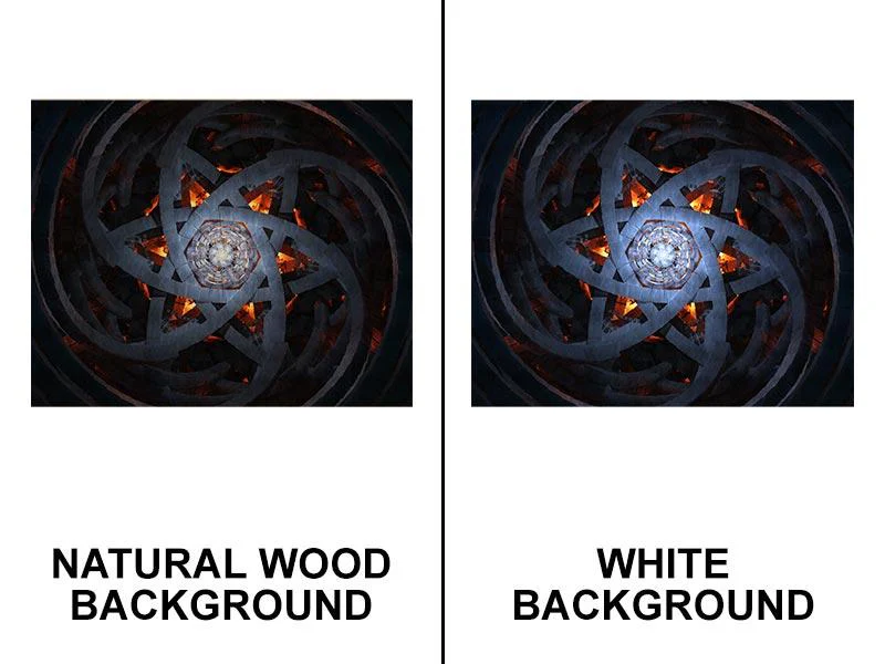 Wooden Table Top - Two Types Available - Hexagram 24" x 30" - Image 4