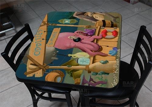 Wooden Table Top - Two Types Available - Shoptopus 24" x 30"