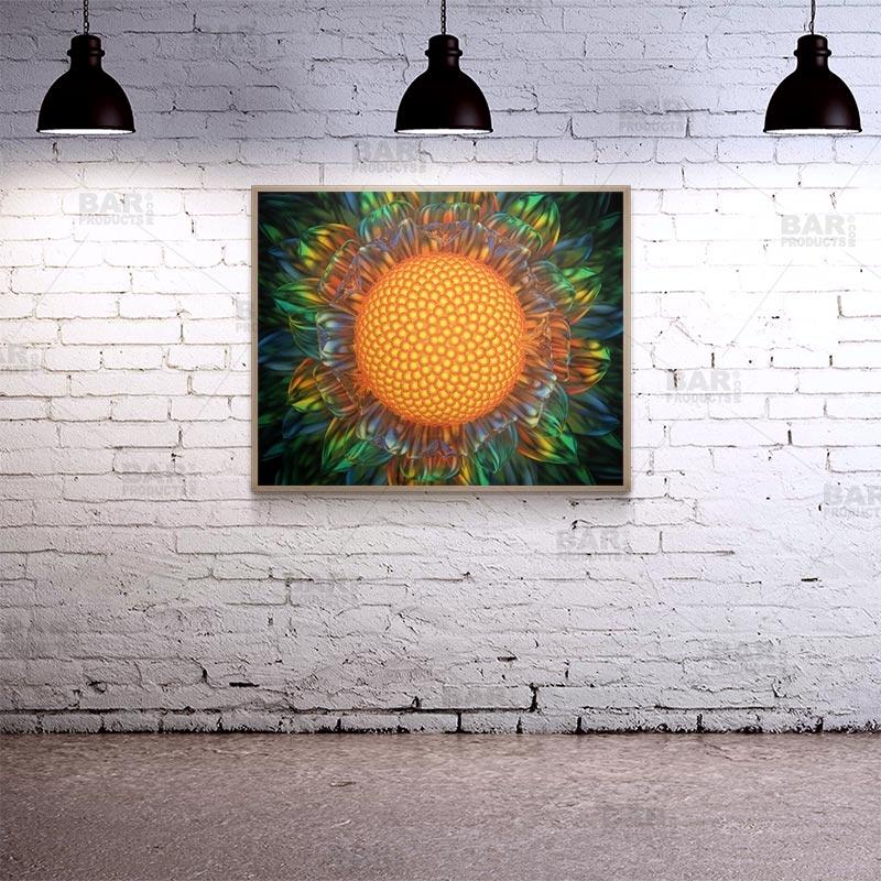 Wooden Table Top - Two Types Available - Sunburst Daisy 24" x 30" - Image 3