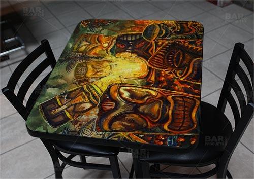Wooden Table Top - Two Types Available - Tiki Sacrifice 24" x 30"