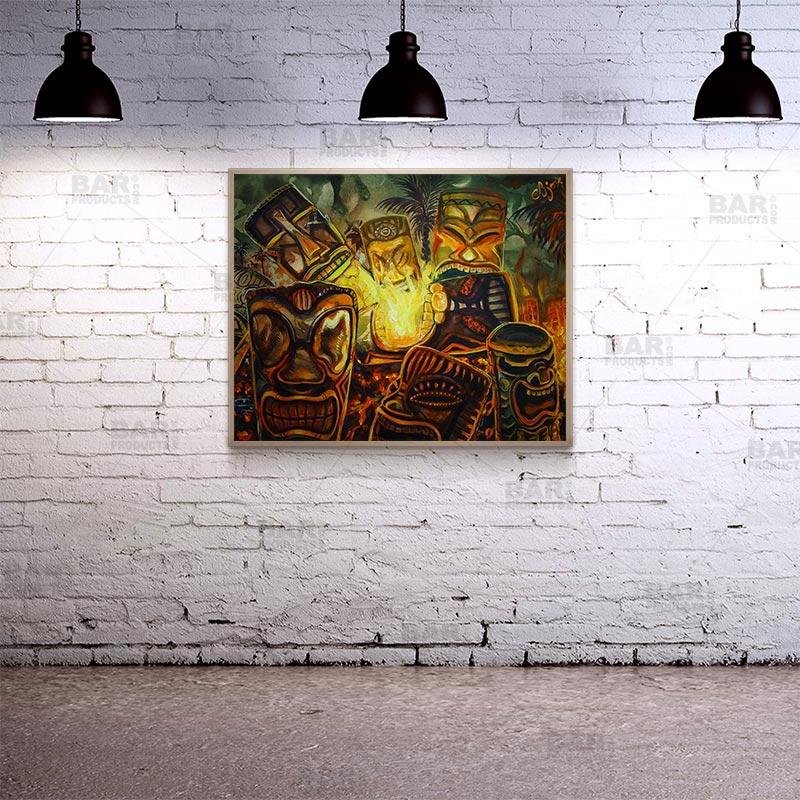 Wooden Table Top - Two Types Available - Tiki Sacrifice 24" x 30" - Image 3